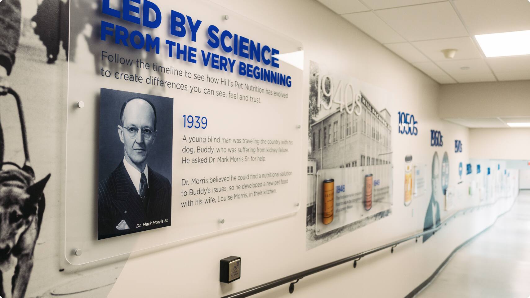 Bâtiment du Centre mondial de nutrition animale de Hill’s à Topeka, au Kansas