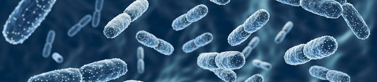 A graphic depiction of probiotic bacteria