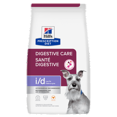 Nourriture sèche pour chiens i/d faible en gras Visuel